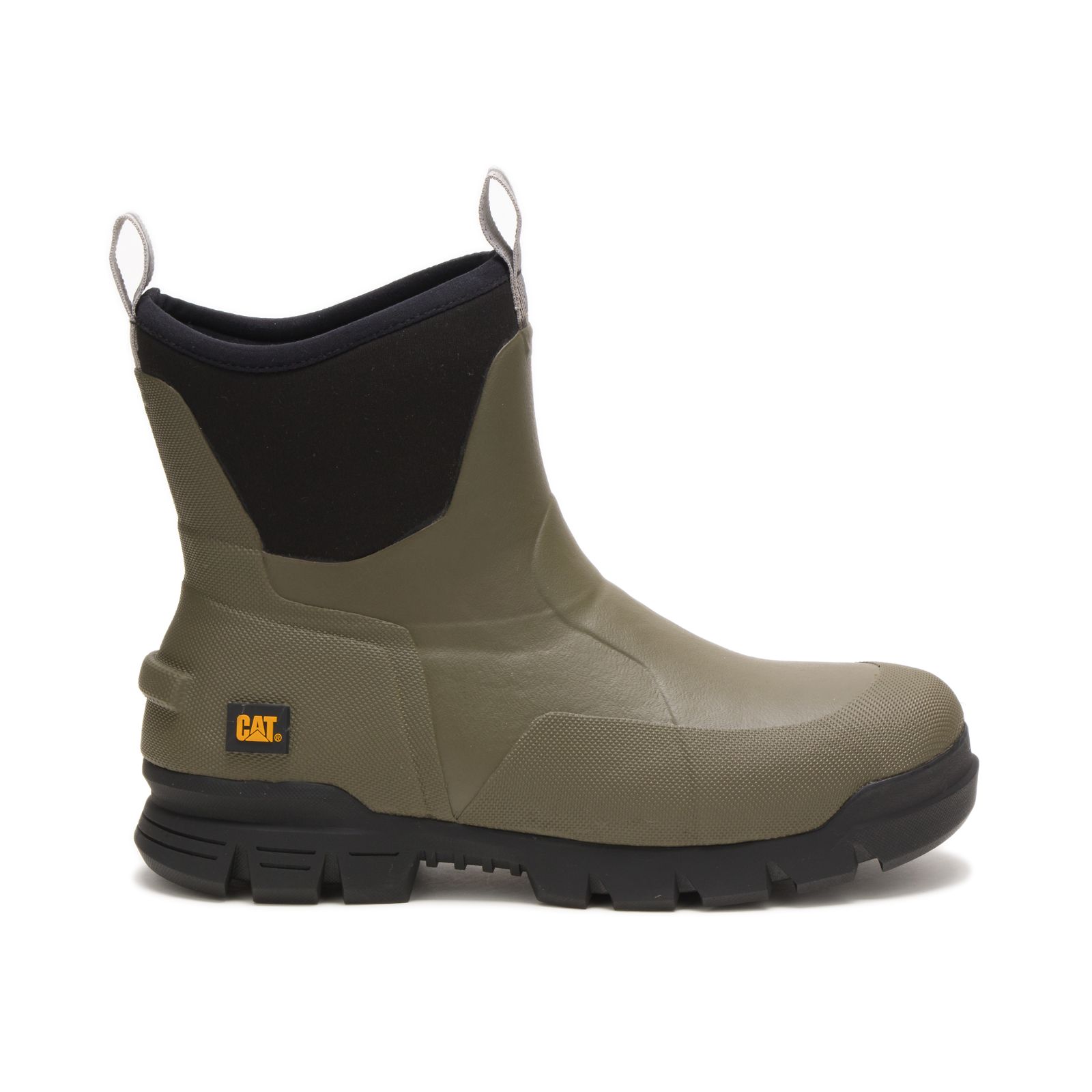 Caterpillar Rubber Boots UAE Online - Caterpillar Stormers 6" Mens - Olive PZNSIA605